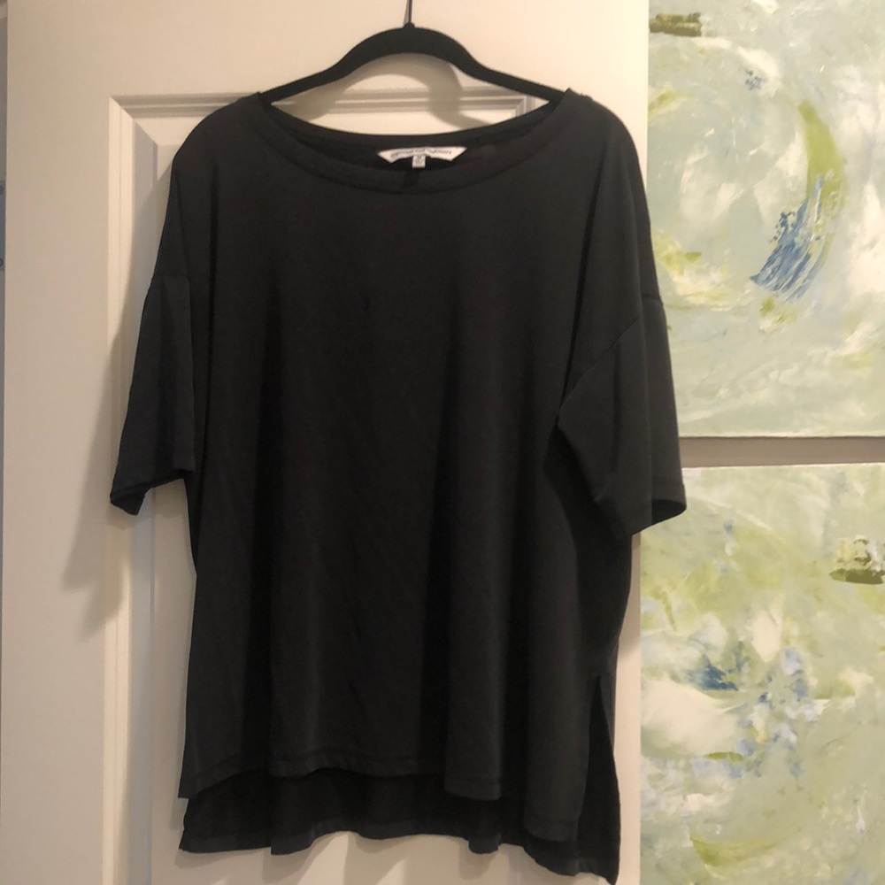 Cupcakes and cashmere oversized black tee. Super soft!